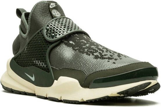 Nike x Stone Island Dart soksneakers Groen