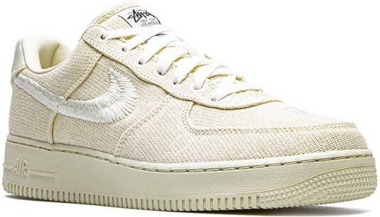 Nike x Stussy Air Force 1 low-top sneakers Beige