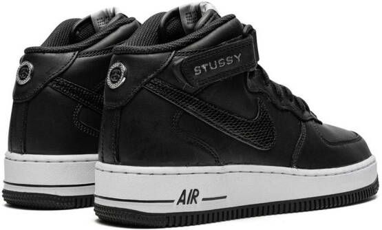 Nike x Stussy Air Force 1 low-top sneakers Zwart