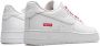 Nike x Supreme Air Force 1 sneakers rubber leer Polyester 10.5 Wit - Thumbnail 3