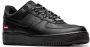 Nike x Supreme Air Force 1 sneakers rubber leer Polyester 10.5 Zwart - Thumbnail 2