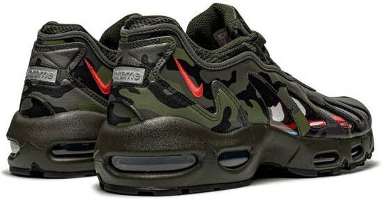 Nike x Supreme Air Max 96 sneakers Groen