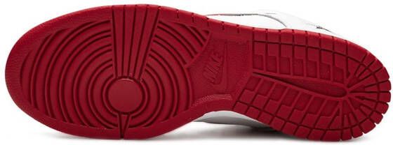 Nike x Supreme SB Dunk low-top sneakers Rood