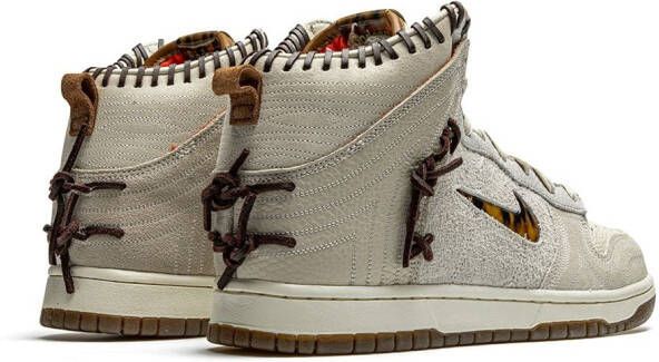 Nike x The Bodega Dunk high-top sneakers Beige