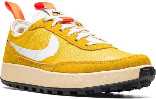 Nike x Tom Sachs General Purpose "Dark Sulphur" sneakers Geel