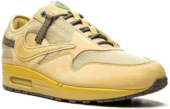 Nike "x Travis Scott Air Max 1 sneakers Saturn Gold" Geel