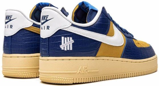Nike x UNDEFEATED Air Force 1 sneakers Blauw