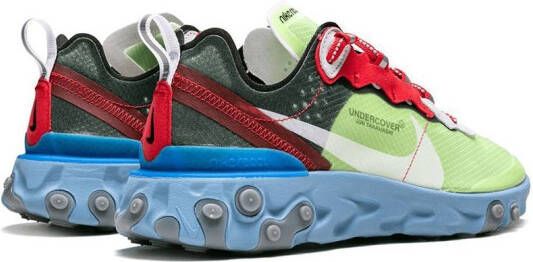 Nike x Undercover React Element 87 sneakers Geel