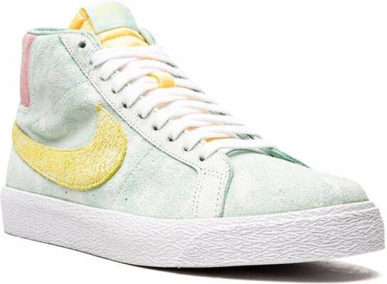 Nike Zoom Blazer high-top sneakers Groen