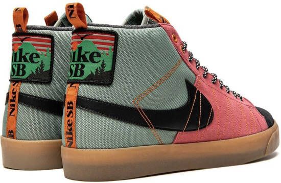 Nike Zoom Blazer high-top sneakers Groen