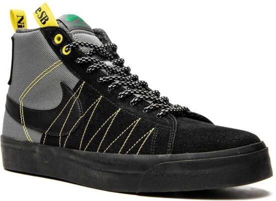 Nike Zoom Blazer Premium SB mid-top sneakers Grijs