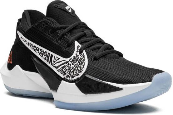 Nike Zoom Freak 2 low-top sneakers Zwart