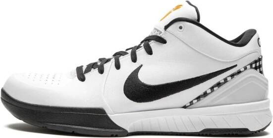 Nike "Zoom Kobe 4 Protro White Gold Emerald sneakers" Wit