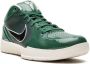 Nike Kobe 4 Protro sneakers rubber lakleer PolyesterPolyester 10.5 Groen - Thumbnail 2