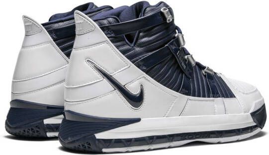 Nike Zoom LeBron 3 QS sneakers Wit