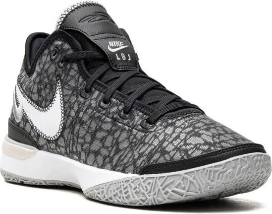 Nike Zoom LeBron NXXT Gen "Black Wolf Grey" sneakers Zwart