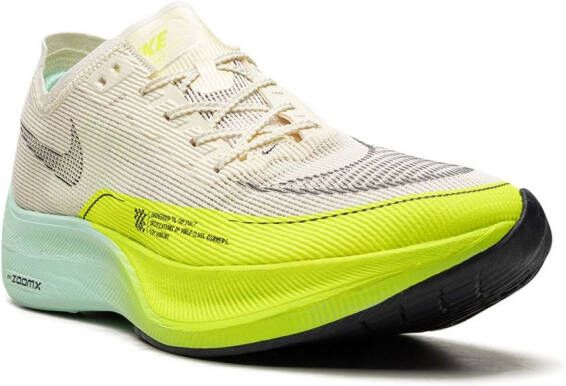 Nike "ZoomX Vaporfly NEXT% 2 Kokosmelk Ghost Green sneakers" Beige