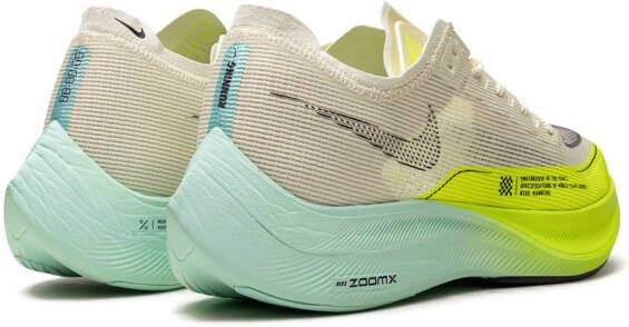 Nike "ZoomX Vaporfly NEXT% 2 Kokosmelk Ghost Green sneakers" Beige