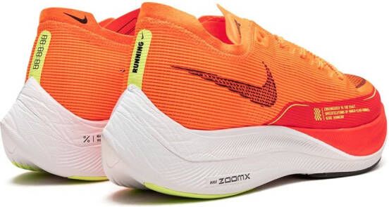 Nike "ZoomX Vaporfly Next% 2 Total Orange sneakers" Oranje