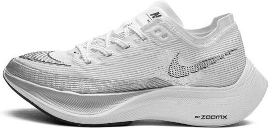 Nike "ZoomX Vaporfly Next 2 White Metallic Silver sneakers " Wit