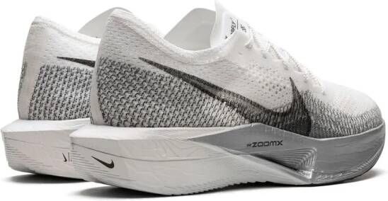 Nike "ZoomX Vaporfly Next % 3 White Particle Grey sneakers" Wit