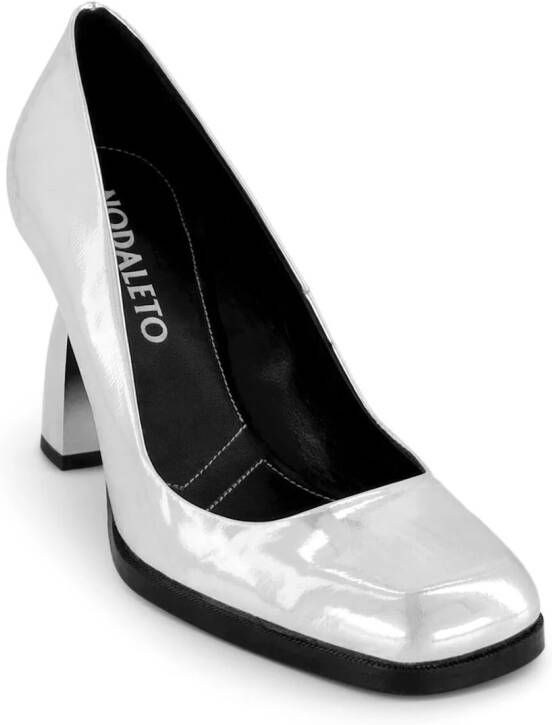 Nodaleto Angel N leren pumps Zilver