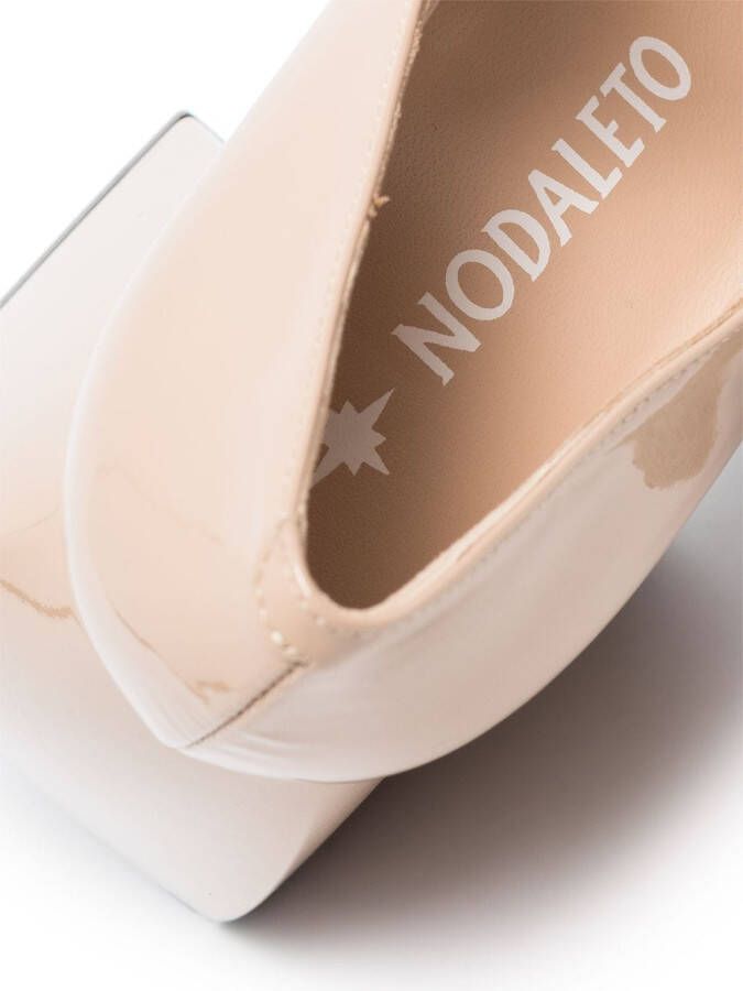 Nodaleto Bulla Babies 105 leren Mary Jane pumps Beige