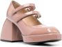 Nodaleto Bulla Babies leren pumps Roze - Thumbnail 2