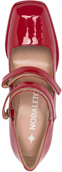 Nodaleto Bulla Babies leren pumps Rood