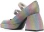 Nodaleto Bulla Babies pumps met glitter Blauw - Thumbnail 3