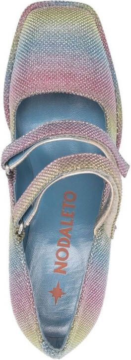 Nodaleto Bulla Babies pumps met glitter Blauw