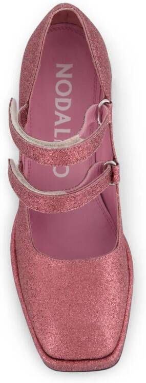 Nodaleto Bulla Babies pumps met glitters Roze