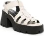 Nodaleto Bulla Emma leren sandalen Wit - Thumbnail 2