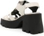 Nodaleto Bulla Emma leren sandalen Wit - Thumbnail 3