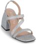 Nodaleto Bulla Gemini sandalen met bandjes Zilver - Thumbnail 2