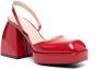 Nodaleto Bulla lakleren pumps Rood - Thumbnail 2