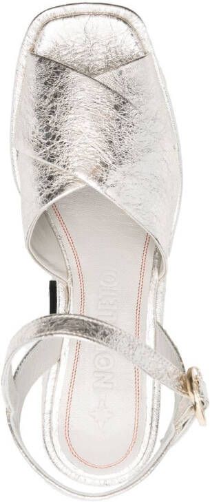 Nodaleto Bulla metallic sandalen