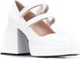 Nodaleto Bulla pumps met blokhak Wit - Thumbnail 2