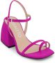 Nodaleto Bulla sandalen met bandjes Roze - Thumbnail 4