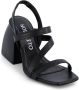 Nodaleto Bulla sandalen met bandjes Zwart - Thumbnail 2