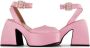 Nodaleto Bulla Sofia satijnen pumps Roze - Thumbnail 3