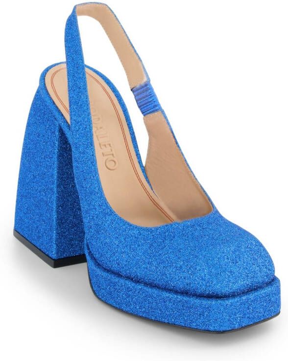 Nodaleto Pumps met blokhak Blauw