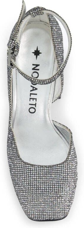 Nodaleto Pumps met vierkante neus Zilver