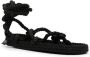 Nomadic State of Mind Romano sandalen met touw Zwart - Thumbnail 2