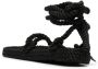 Nomadic State of Mind Romano sandalen met touw Zwart - Thumbnail 3
