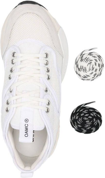 OAMC Aurora low-top sneakers Wit