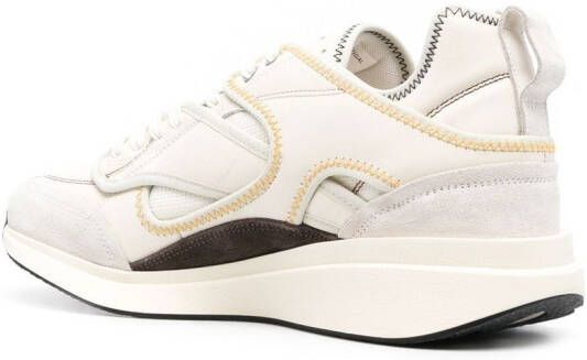 OAMC Aurora sneakers met panelen Beige