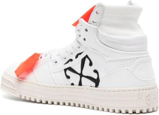 Off-White 3.0 Off-Court high-top sneakers 0120 WHITE ORANGE