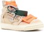 Off White Suede Canvas Off Court Sneakers Beige Dames - Thumbnail 7