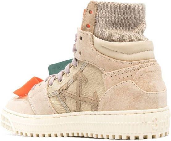 Off-White 3.0 Off Court high-top sneakers Beige